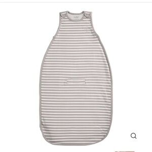 Woolino Ultimate Sleep Sack, color Earth (Gray Striped), size 2-24 months